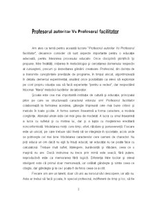 Profesor Autoritar Vs Profesor Facilitator - Pagina 2