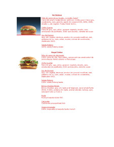 Evaluarea Mediului de Marketing la McDonald's Sibiu - Pagina 3
