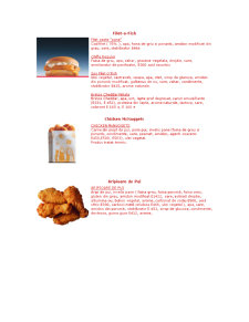 Evaluarea Mediului de Marketing la McDonald's Sibiu - Pagina 4