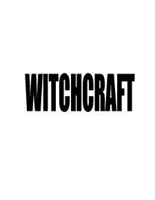 Witchcraft - Pagina 1