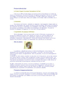 La Francophonie - Diversite Culturelle - Pagina 3