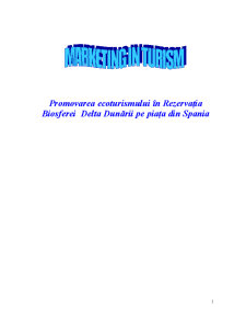 Marketing Turistic - Pagina 1