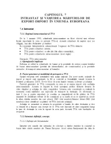 Intrastat și Vămuirea Mărfurilor de export-import în Uniunea Europeana - Pagina 1