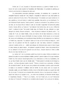 Anamneza unui caz și câteva direcții de intervenție psihoterapeutică - Pagina 2