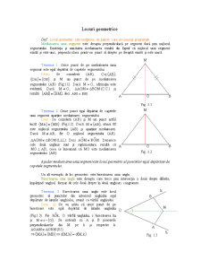 Locuri Geometrice - Pagina 1