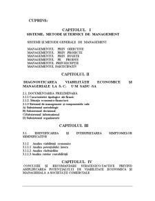 Sisteme, Metode și Tehnici de Management - SC UM Sadu SA - Pagina 3