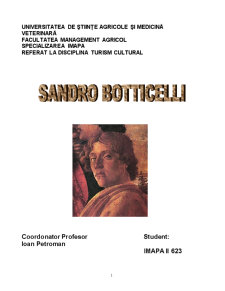 Sandro Botticelli - Pagina 1