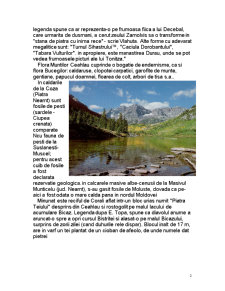 Parcul Național Ceahlău - Pagina 2