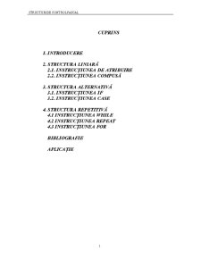 Structuri de Control - Turbo Pascal - Pagina 1
