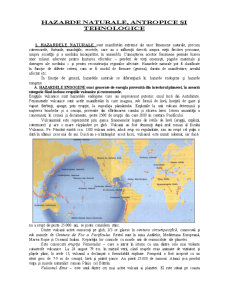 Hazarde Naturale, Antropice și Tehnologice - Pagina 1