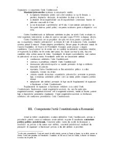 Organizarea și competența Curții Constituționale - Pagina 4