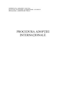Procedura Adopției Internaționale - Pagina 1