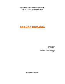 Orange România - Pagina 1