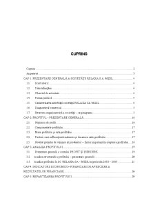 Studiu de caz - SC Relaxa SA Mizil - Pagina 1