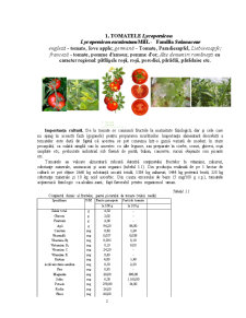 Sinteză Tehnologică Comparativă privind Tehnologia de Cultivare a Plantelor din Familia Solanaceae - Pagina 2