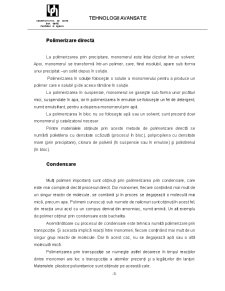Tehnologii avansate - obținerea polimerilor - Pagina 3