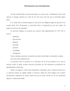 Raport practică la SC A.C.K SRL Pașcani - Pagina 2