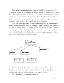 Așezarea și perceperea veniturilor bugetare - SC Comora-Impex SRL Vaslui - Pagina 3
