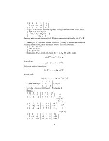 Algebră liniară - Pagina 4