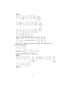 Algebră liniară - Pagina 5