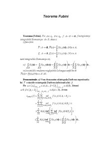 Teorema Fubini - Pagina 1