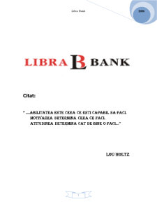 Libra Bank - Pagina 1
