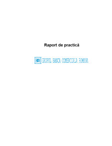 Raport de practică - BCR - Pagina 1