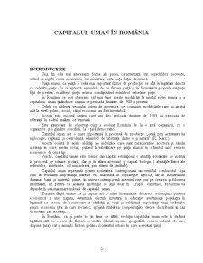 Capitalul Uman în România - Pagina 2
