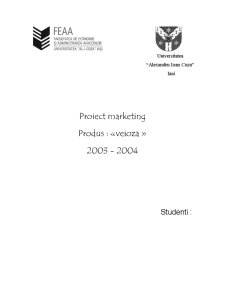Promovare produs - veioză - Pagina 1
