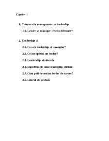 Manageri și Leadership - Pagina 2