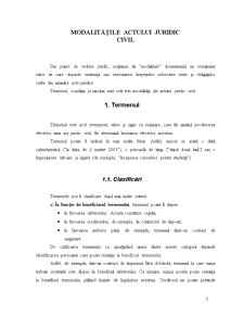 Modalitățile Actului Juridic Civil - Pagina 3
