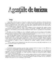 Agențiile de Turism - Pagina 1