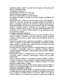 Programul Partidului Democrației Sociale din Moldova - Pagina 4