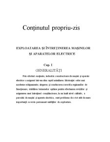 Exploatarea și Întreținerea Mașinilor și Aparatelor Electrice - Pagina 2