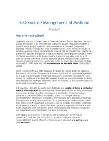 Sisteme de Management de Mediu - Pagina 1