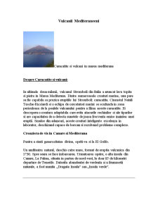 Vulcanii Mediteraneeni - Pagina 1