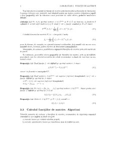 Calculul funcțiilor de matrice exponențială matriceală - Pagina 2
