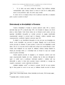 Disoluția familiei prin divorț - cauzele și consecințele divorțului în România - Pagina 5