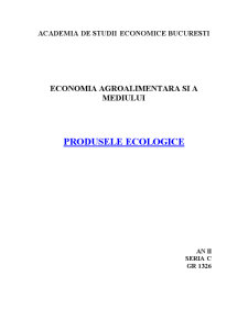 Produse Ecologice - Pagina 1