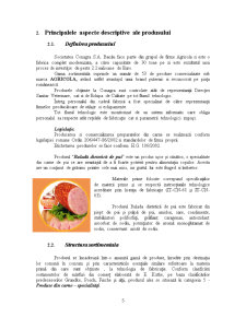 Caracterizarea merceologică a unui produs - ruladă dietetică de pui - Pagina 5