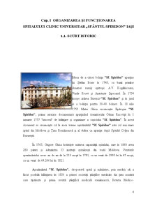 Monografie - Spitalul Clinic Universitar - Sfântul Spiridon Iași - Pagina 4