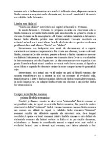 Originea si Evolutia Limbii Romane - Pagina 14
