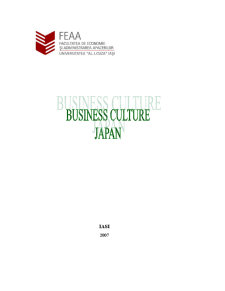 Business Culture - Japan - Pagina 1