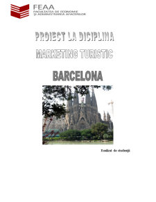 Marketing Turistic - Barcelona - Pagina 1