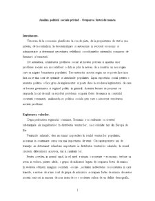 Analiza politicii sociale din România - ocuparea forței de muncă - Pagina 1