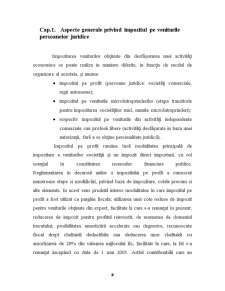 Modul de Impozitare a Veniturilor Persoanelor Juridice și Impactul Acestora - Pagina 3