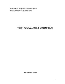 The Coca-Cola Company - Pagina 1