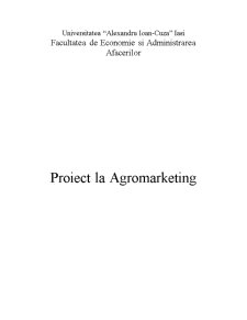 Agromarketing - Pagina 1