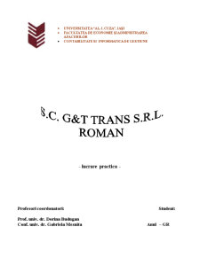 SC GT Trans SRL Roman - Pagina 1