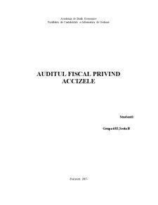 Auditul Fiscal Privind Accizele - Pagina 1